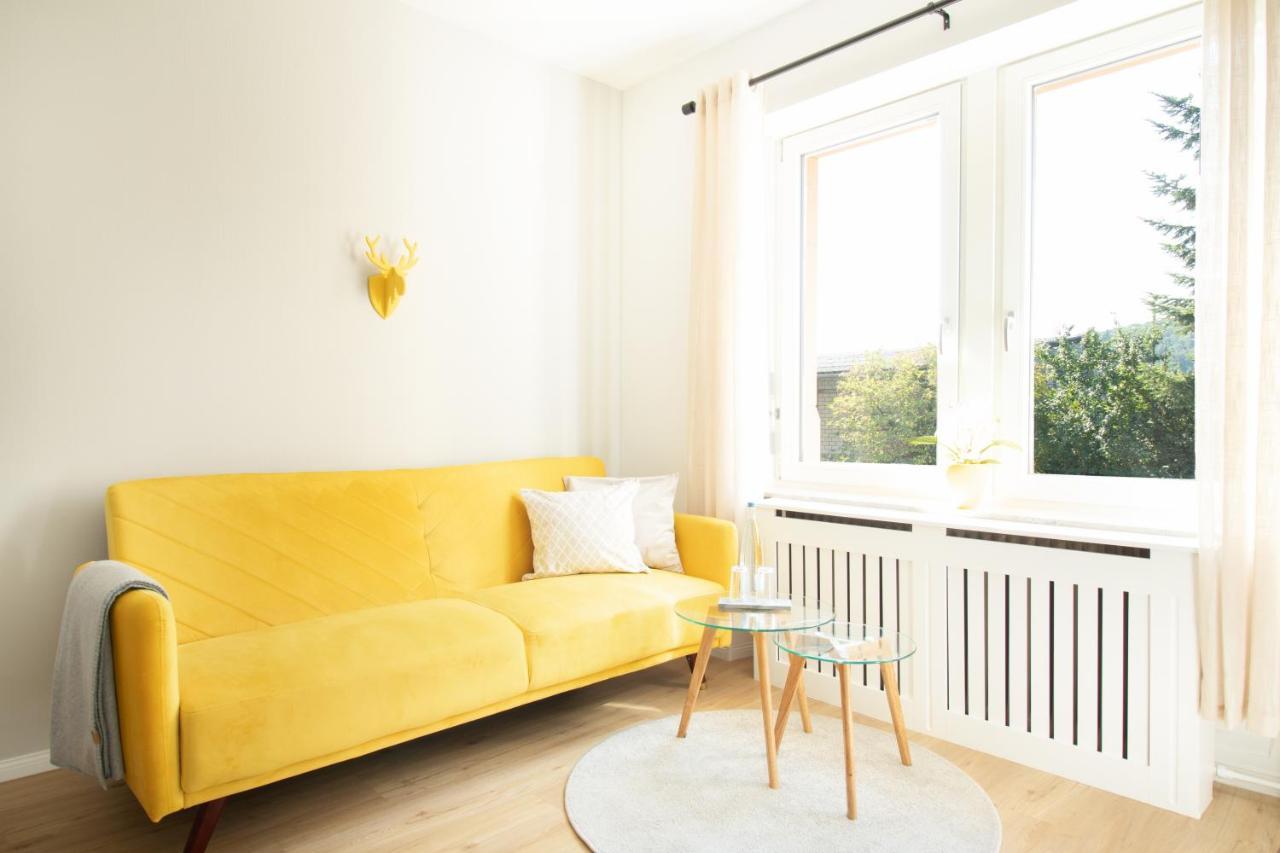 Loewe Apartment Gelb Tiengen Altstadt Waldshut-Tiengen Exteriör bild